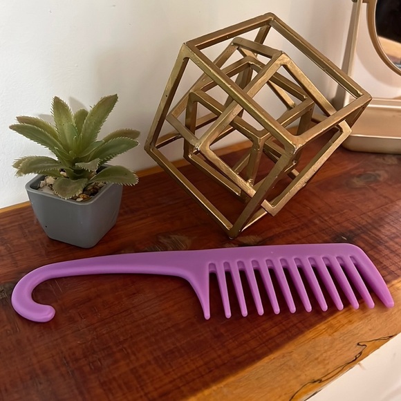 Wide Tooth Shower Hook Comb PURPLE - Picture 1 of 5